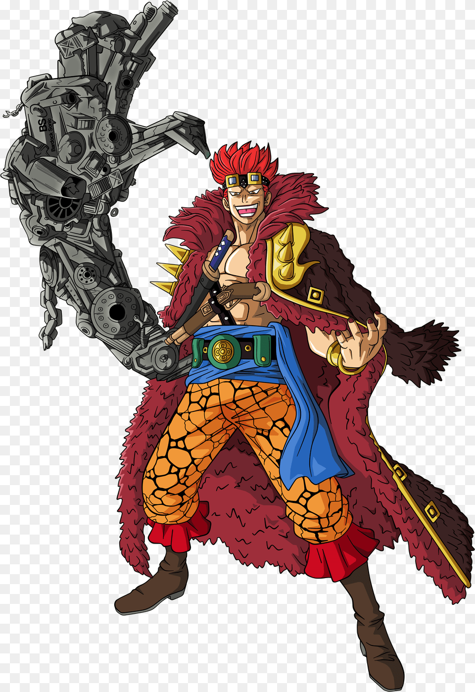 Eustass Captain Captain Kid, Book, Publication, Comics, Adult Free Png