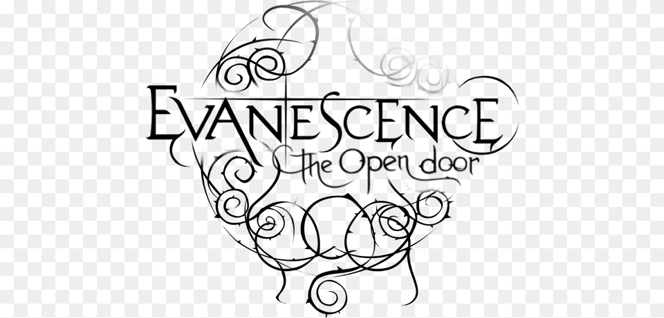 Ev Tod Logo Design Faded Evanescence The Open Door Logo, Lighting, Silhouette, Cross, Symbol Free Transparent Png