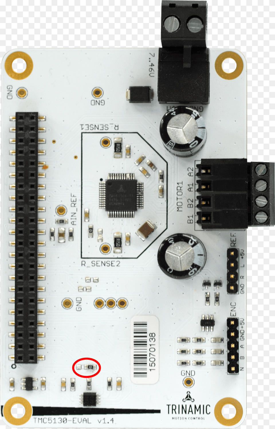 Eval Logic Level Resistor Tmc5130 Driver Board, Computer Hardware, Electronics, Hardware, Mobile Phone Free Png