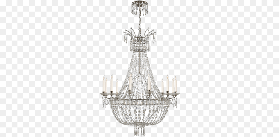 Evalina Chandelier In Butler39s Silver Ralph Lauren 40 Chandlier, Lamp Free Png