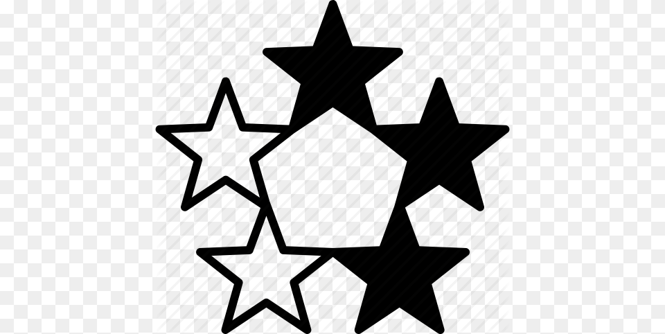 Evaluation Rating Review Scoring Three Out Of Five Three Star, Star Symbol, Symbol, Architecture, Building Free Transparent Png