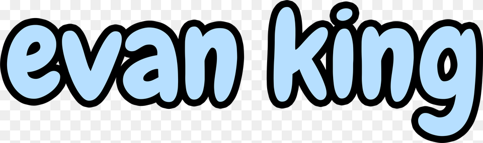 Evan King Logo, Text Png