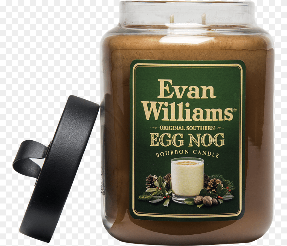 Evan Williams Egg Nog Candle Evan Williams Egg Nog, Jar Free Transparent Png