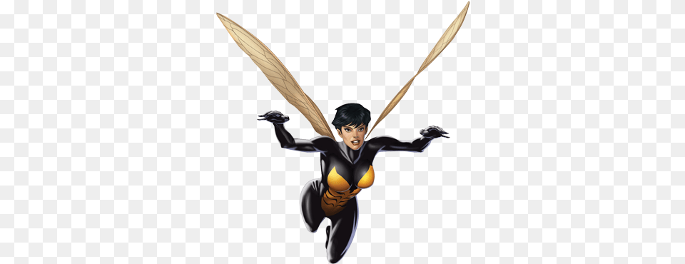 Evangeline Lilly Rocks Wasp Like Hairdo For Antman Wasp Marvel Comics, Animal, Bee, Clothing, Costume Free Png