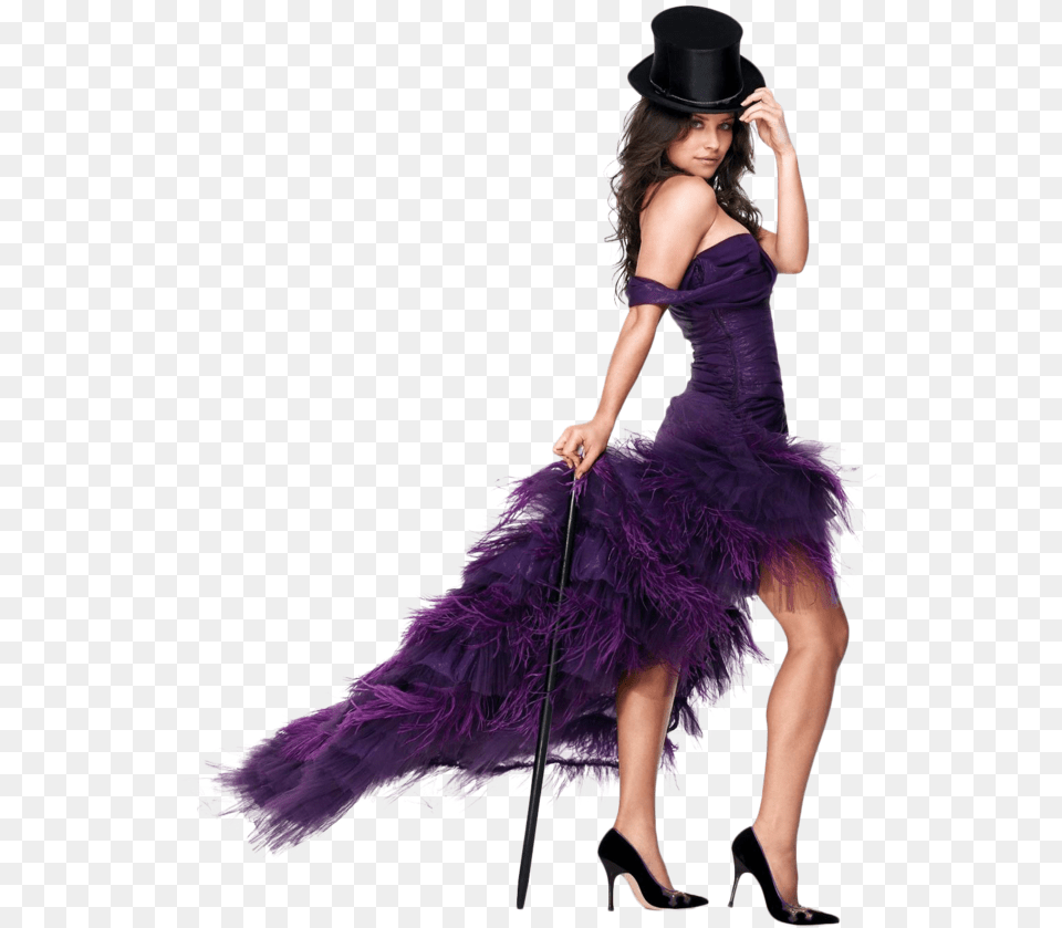 Evangeline Lilly Fashion Gif, Adult, Purple, Person, Formal Wear Free Transparent Png
