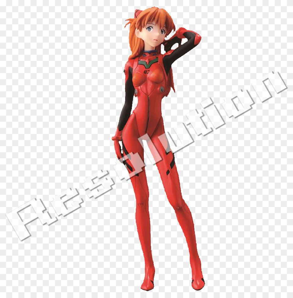 Evangelion 3rd Impact Shikinami Asuka Langley Figure Cartoon, Book, Person, Publication, Costume Free Png Download