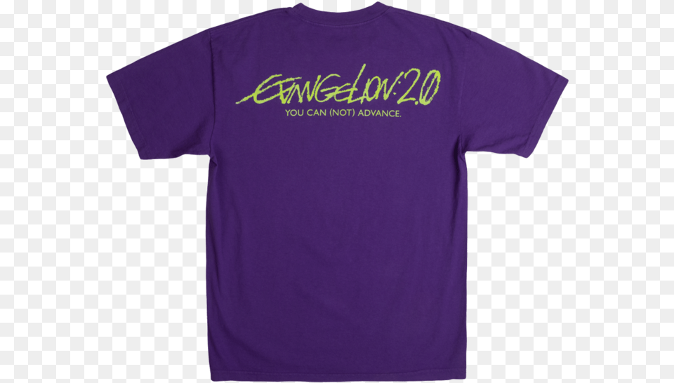 Evangelion Unit Unisex, Clothing, T-shirt, Shirt, Purple Free Png