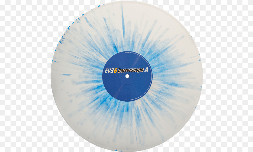 Eve 6 Horrorscope Splatter Vinyl Circle, Disk, Frisbee, Toy, Dvd Free Transparent Png