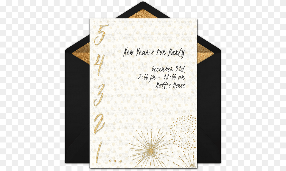 Eve Countdown Online Invitation St Day Office Inviation, Envelope, Greeting Card, Mail, Text Free Png