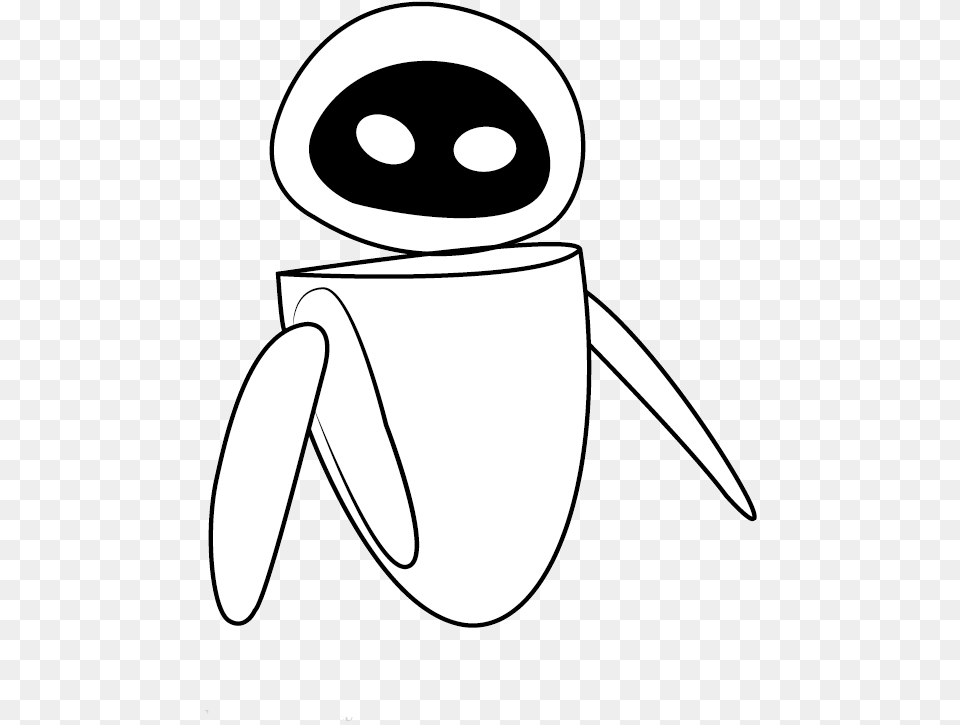 Eve Wall E Coloring Pages, Animal, Bird, Penguin, Smoke Pipe Png Image
