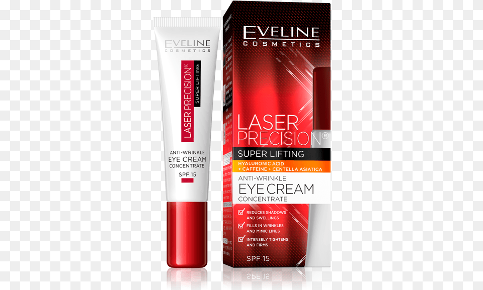 Eveline Anti Wrinkle Eye Cream, Bottle, Cosmetics, Advertisement, Dynamite Free Png Download