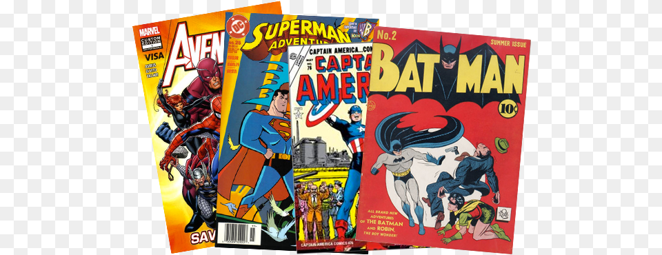 Even As A Youngster I Believed In My Own Way That Comics, Book, Publication, Adult, Batman Png Image
