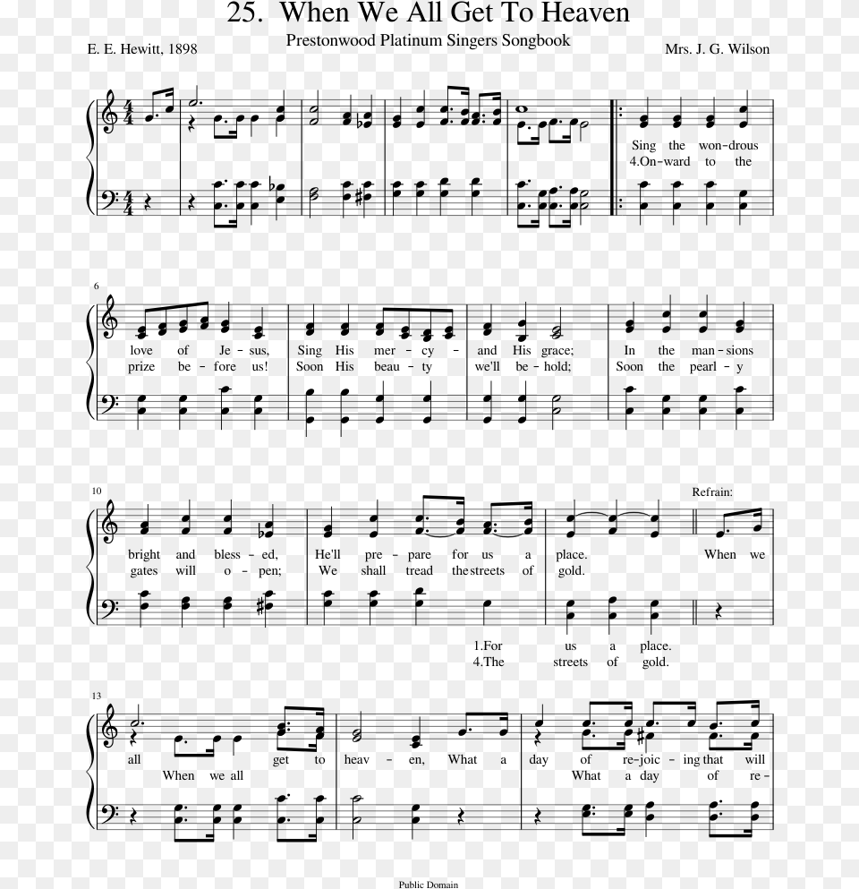 Even If Mercyme Piano Sheet Music Easy, Gray Png Image