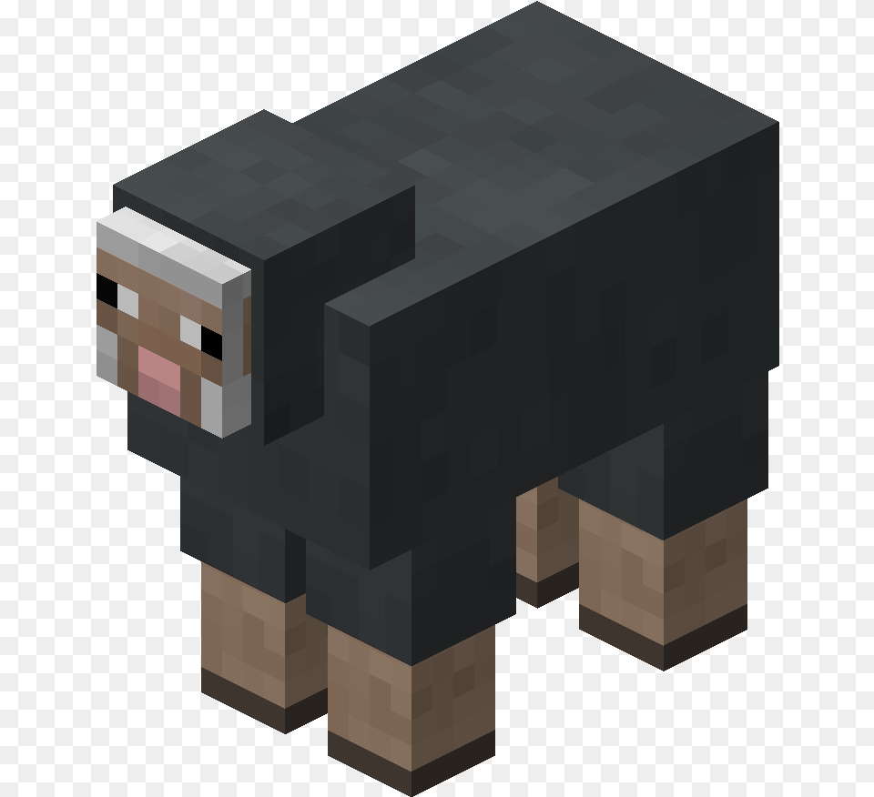 Even The Sheep Follows The Rules Although Its Wool Minecraft Purple Baby Sheep, Mailbox Png