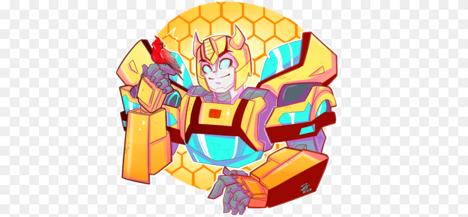 Even Though Bee Has Lost Some Of His Memory That Doesn39t Transformers Bumblebee Fan Art, Machine, Bulldozer, Publication, Comics Png Image