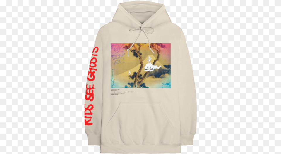 Even Though Kanye West Has Recently Received Heat For Kids See Ghosts Sweatshirt, Clothing, Hoodie, Knitwear, Sweater Free Png