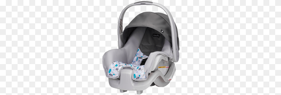 Evenflo Nurture Infant Car Seat In Teal Confetti Evenflo Nurture Infant Car Seat Teal Confetti, Transportation, Vehicle, Car - Interior, Car Seat Png Image
