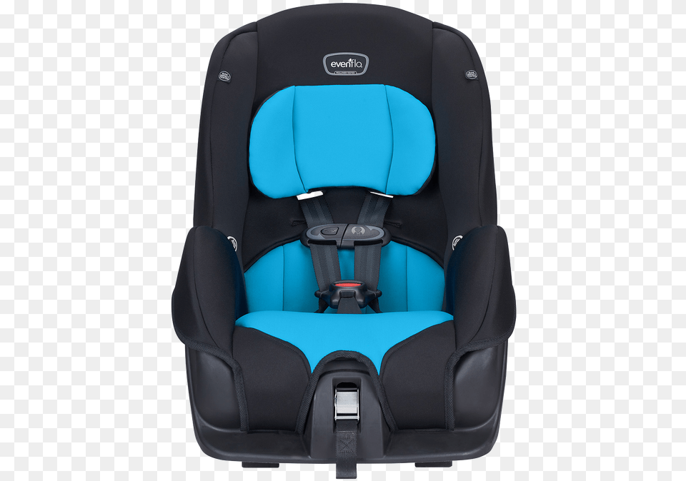 Evenflo Tribute Lx Convertible Car Seat Azure Coast Car Seat Evenflo Tribute Lx, Transportation, Vehicle, Chair, Furniture Png Image