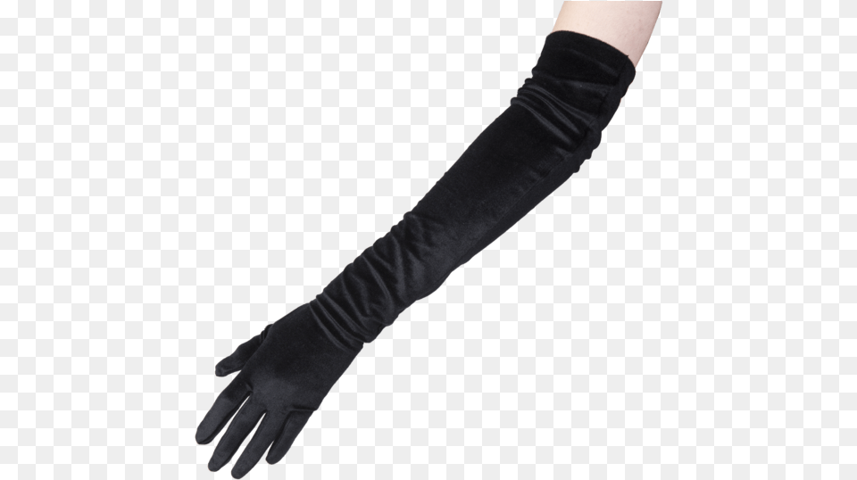 Evening Gloves Picture Velvet Long Sleeve Gloves, Clothing, Glove, Adult, Male Png Image