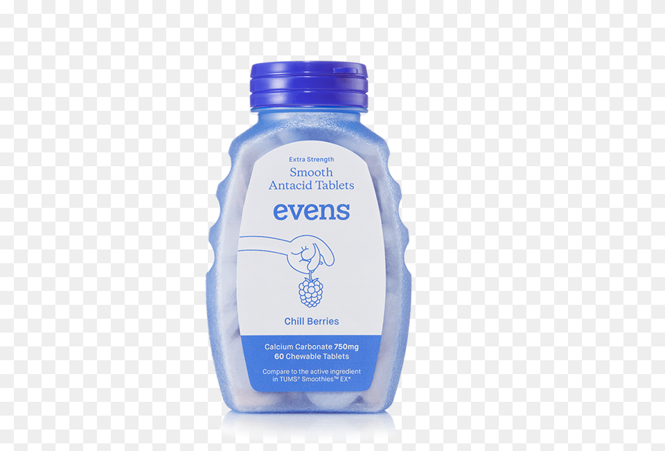 Evens Antacid Tablets, Bottle, Lotion, Shaker, Shampoo Free Png Download