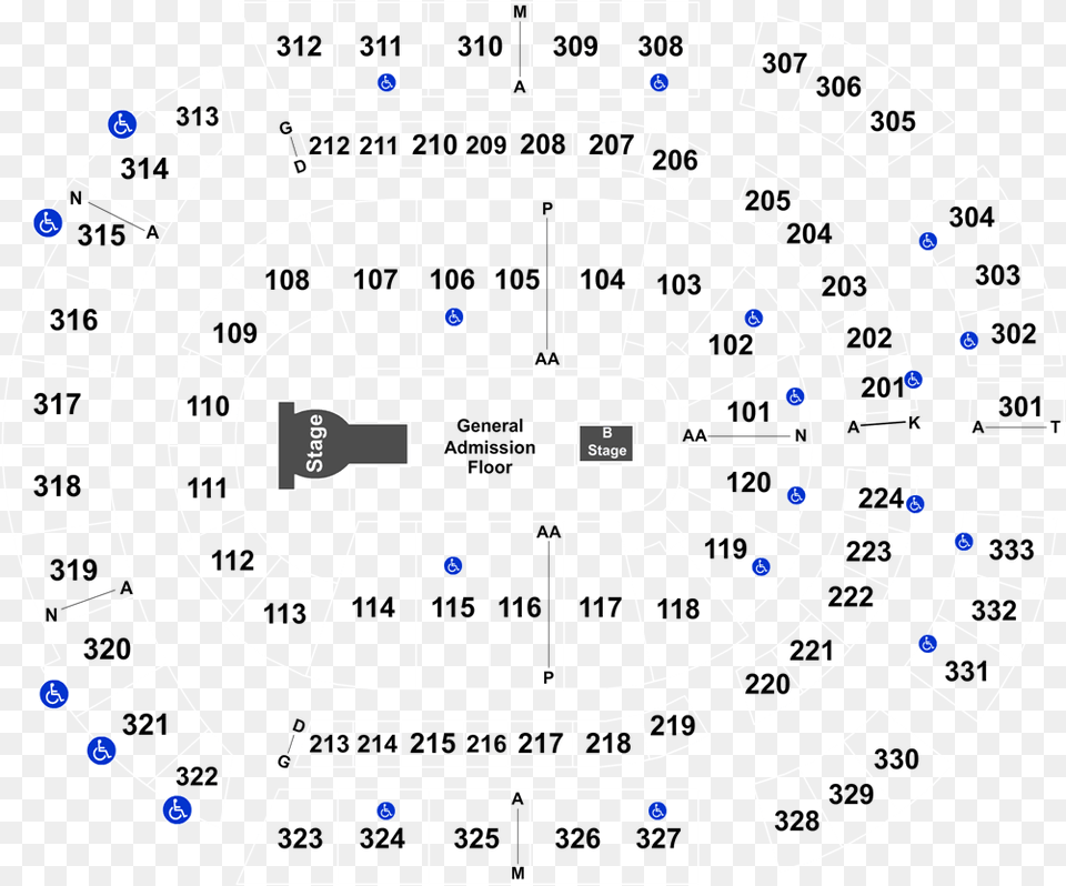 Event Info Bridgestone Arena Concert Seating Dave Matthews Band, Cad Diagram, Diagram, Ammunition, Grenade Free Png