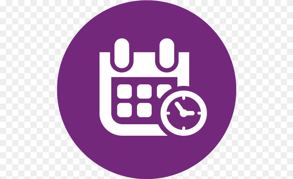 Event Management Event Icon Purple, Disk Png Image