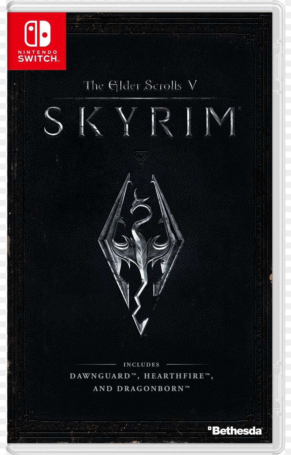 Event On Its Release Six Years Ago The Elder Scolls Elder Scrolls Skyrim Switch, Book, Publication, Weapon Free Png Download