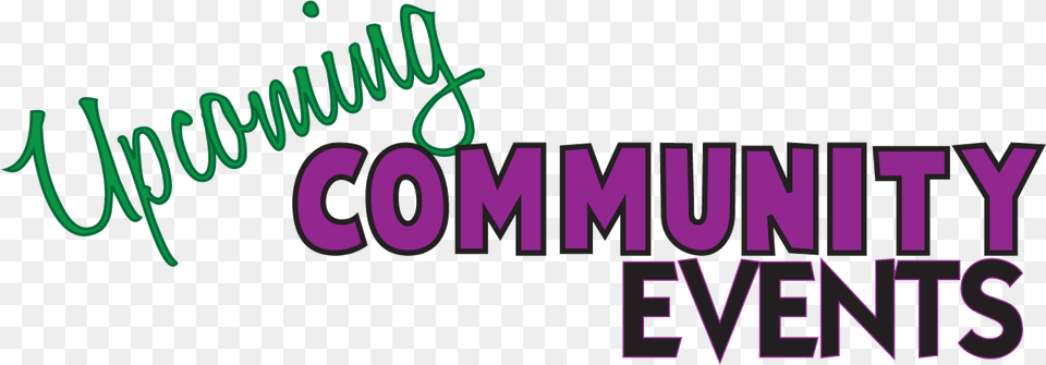 Events Community Events Clip Art, Purple, Green, Text, Logo Png