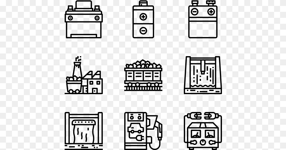 Events Icons, Gray Free Png