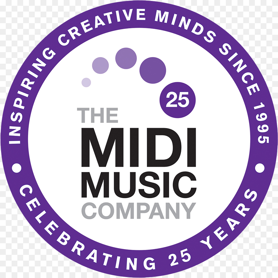 Events The Midi Music Company North American Title, Logo, Badge, Symbol, Disk Free Png Download