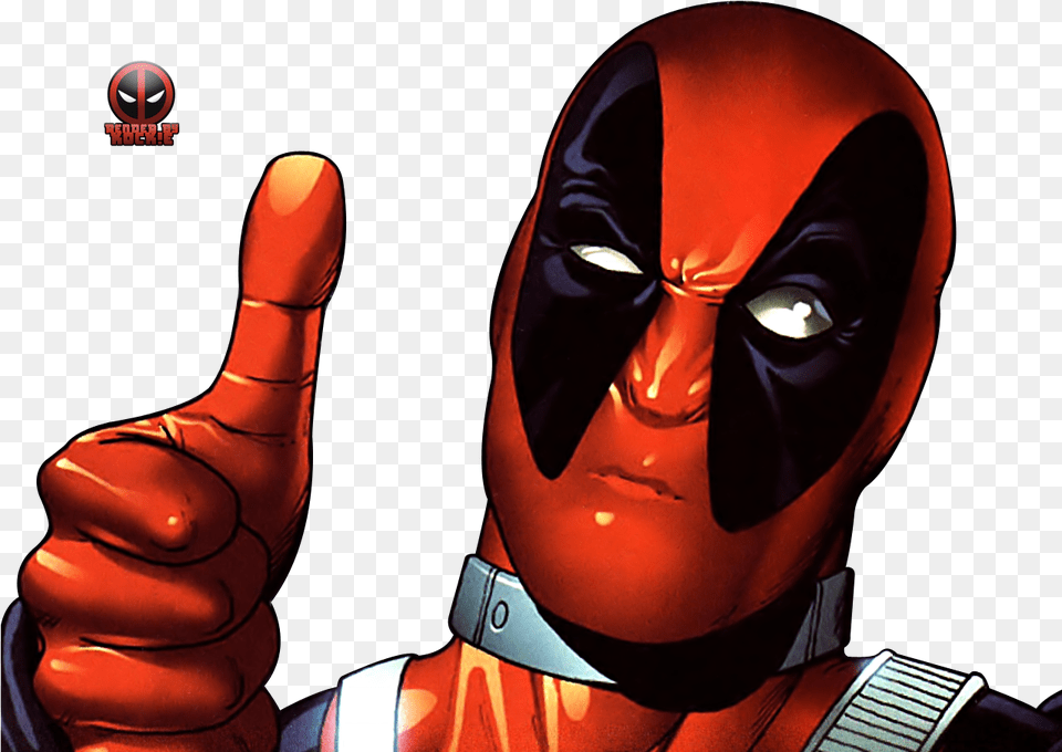 Ever Deadpool Thumbs Up, Body Part, Finger, Hand, Person Free Png