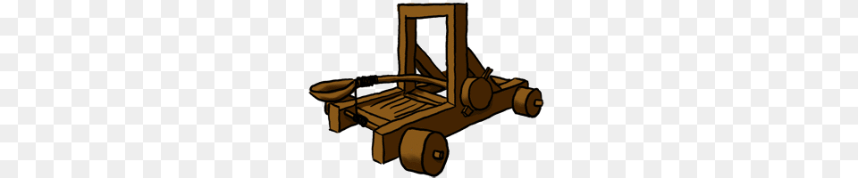 Ever Notice The Little Weird Smudge In The Catapult Image, Furniture, Machine Free Png
