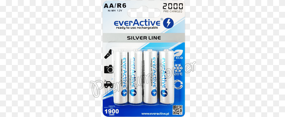 Everactive Is A High Quality Brand Specializing In Everactive R6aa Ni Mh 2600 Mah, Qr Code, Can, Tin Free Transparent Png