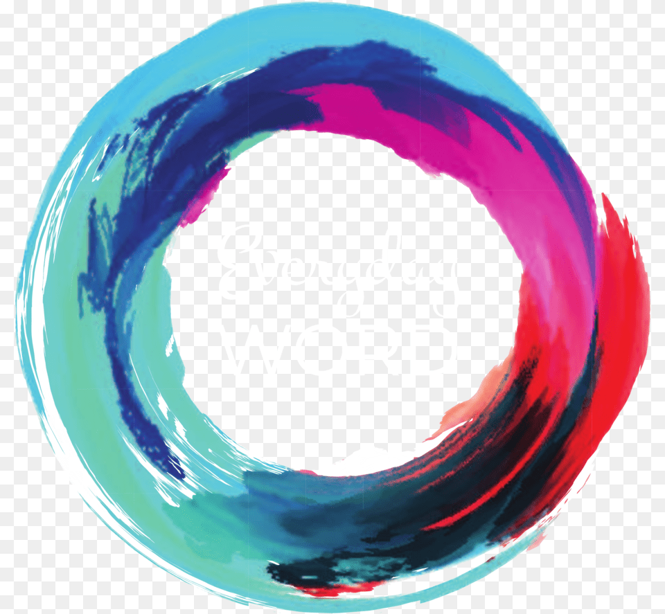 Everdayword White Circle Watercolor Painting, Plate, Sphere Free Transparent Png