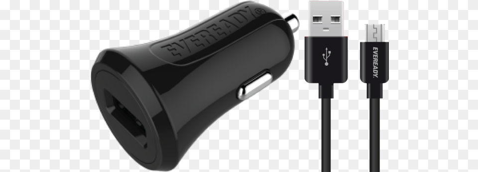 Eveready Micro Usb Car Charger Usb, Adapter, Electronics, Appliance, Blow Dryer Free Png Download