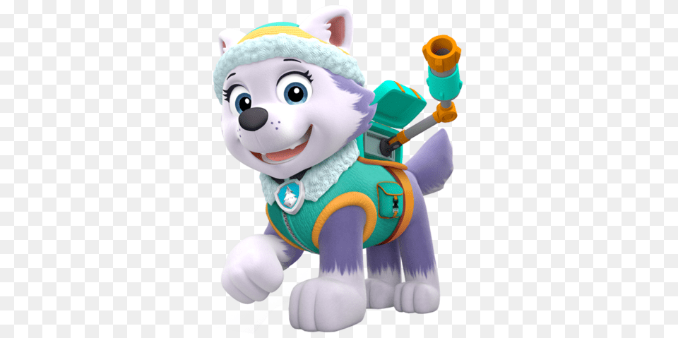 Everest And The Crew Paw Patrol Fanon Wiki Fandom Powered, Toy, Plush Png Image