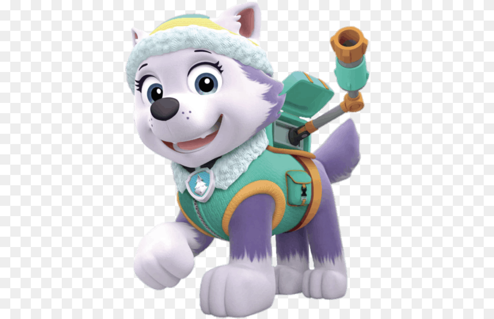 Everest Paw Patrol, Plush, Toy, Animal, Bear Free Png