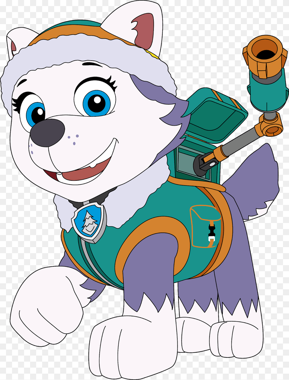 Everest Paw Patrol Everest Paw Patrol Vector, Baby, Face, Head, Person Free Transparent Png