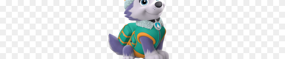 Everest Paw Patrol Image, Plush, Toy Free Png