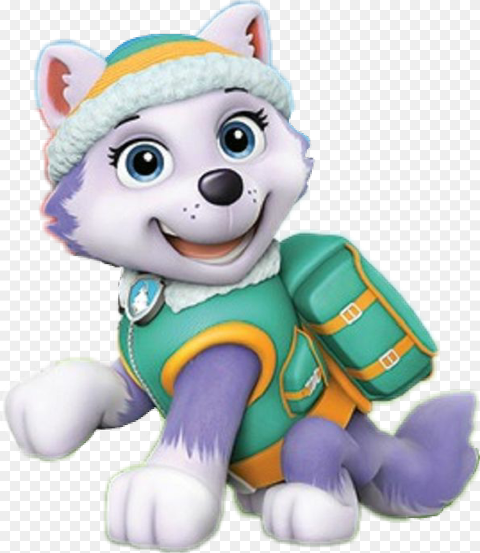 Everest Paw Patrol Nickelodeon Paw Patrol Sticker Scenes Pink Edition, Toy, Plush, Face, Head Free Transparent Png