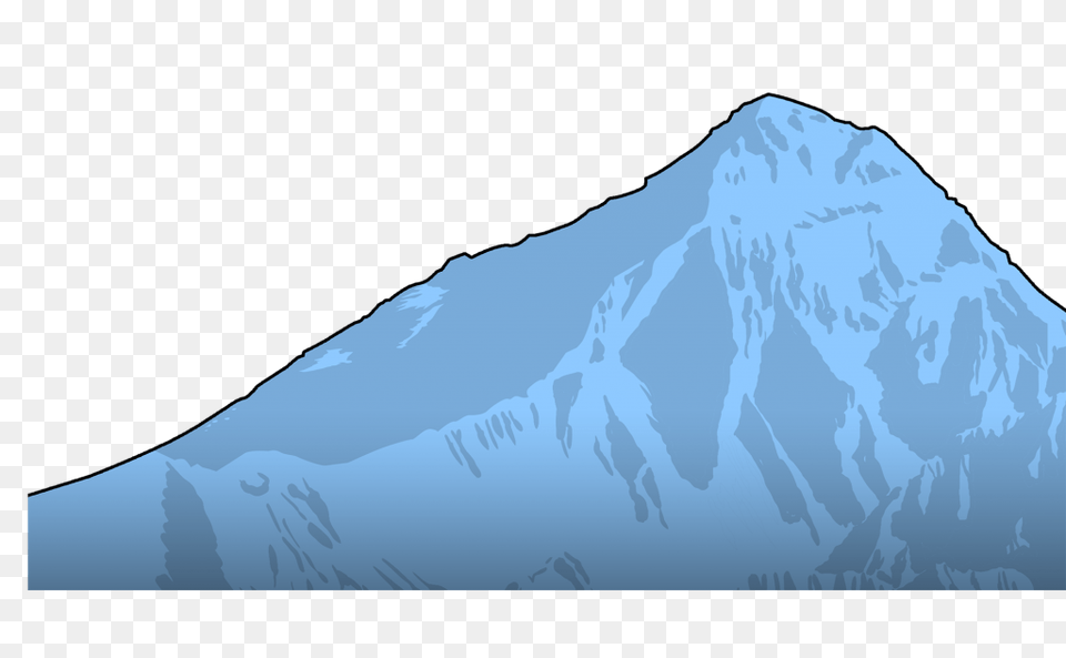 Everest Vector Clipart, Nature, Mountain, Mountain Range, Outdoors Free Png