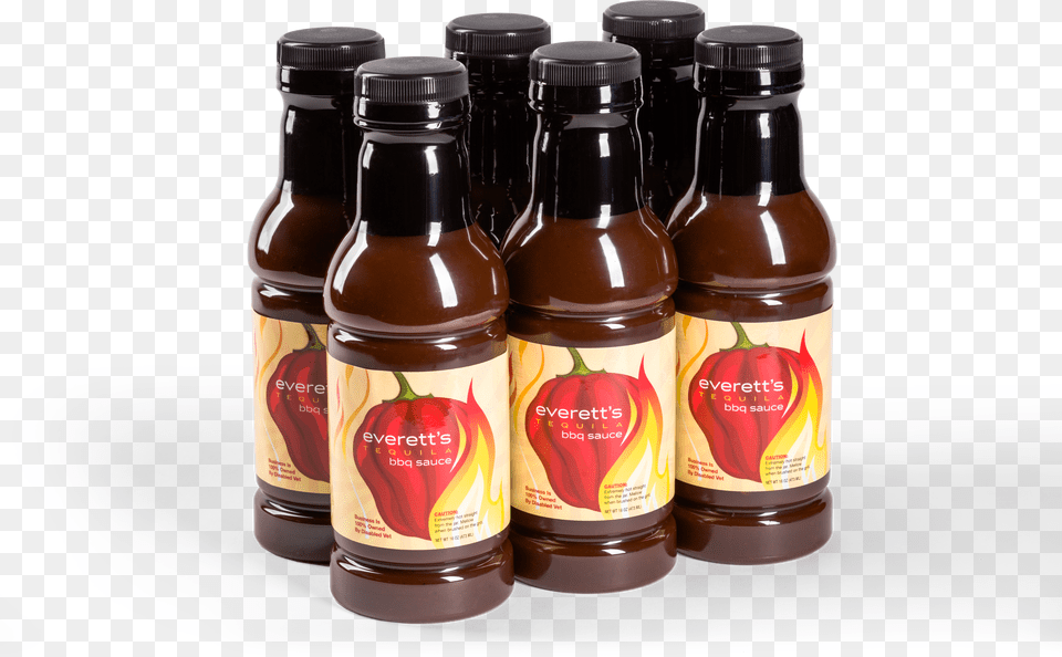 Everetts Tequila Bbq Sauce 6 Pack Free Png Download