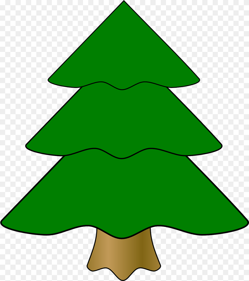 Evergreen Fir Tree Green Picture Clip Art Pohon Natal Clip Art Christmas Tree Plain, Animal, Fish, Sea Life, Shark Free Png