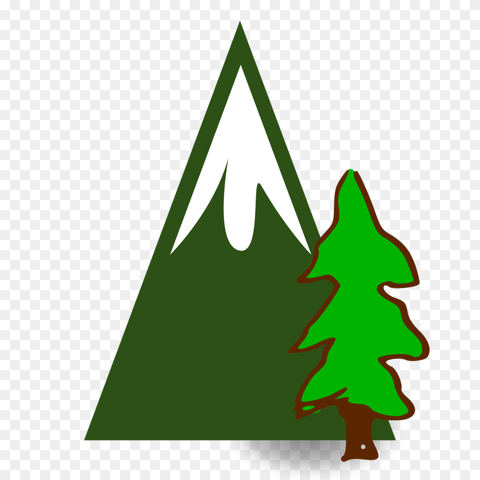 Evergreen Mountans, Triangle, Person Free Transparent Png