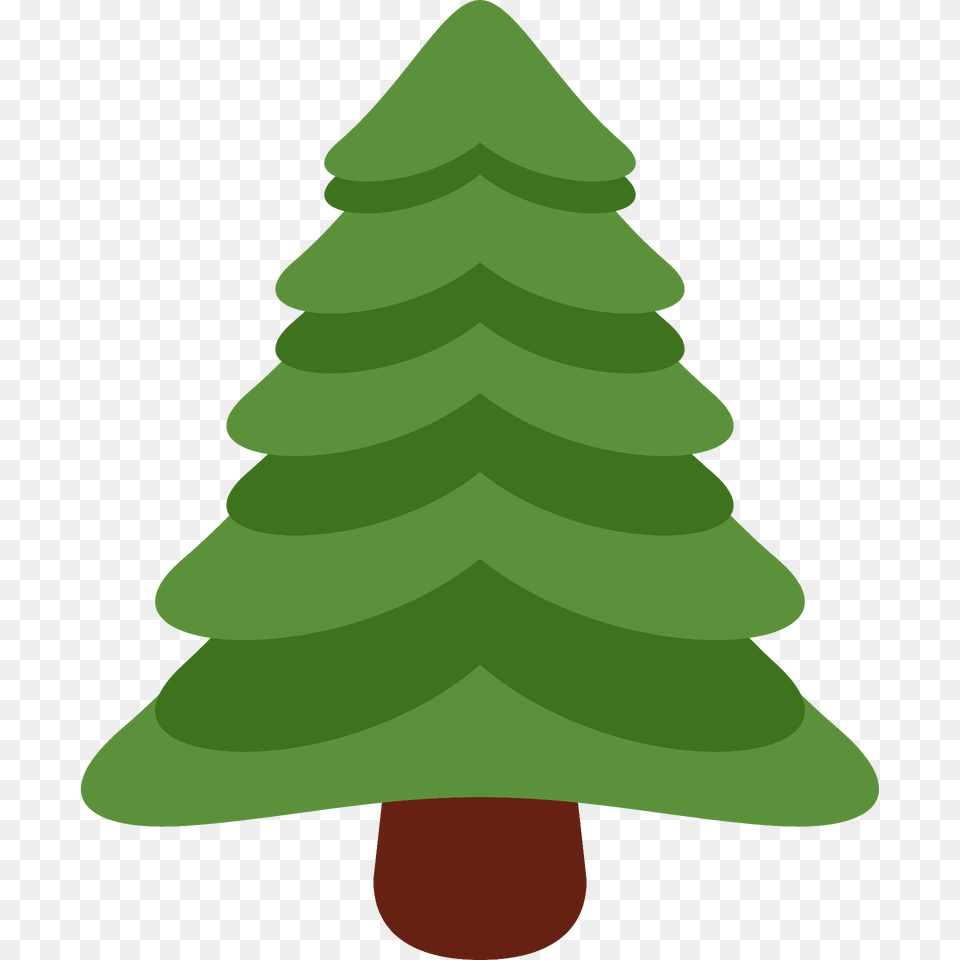 Evergreen Tree Emoji Clipart, Plant, Fir, Festival, Christmas Decorations Png