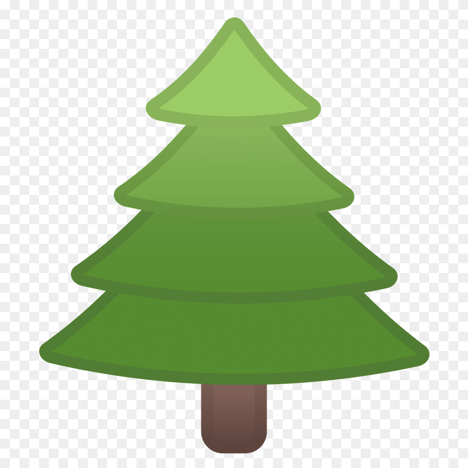 Evergreen Tree Emoji Clipart, Green, Plant, Fir, Christmas Free Png Download