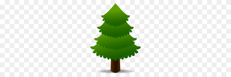 Evergreen Tree Emojidex, Green, Plant, Fir, Christmas Png Image