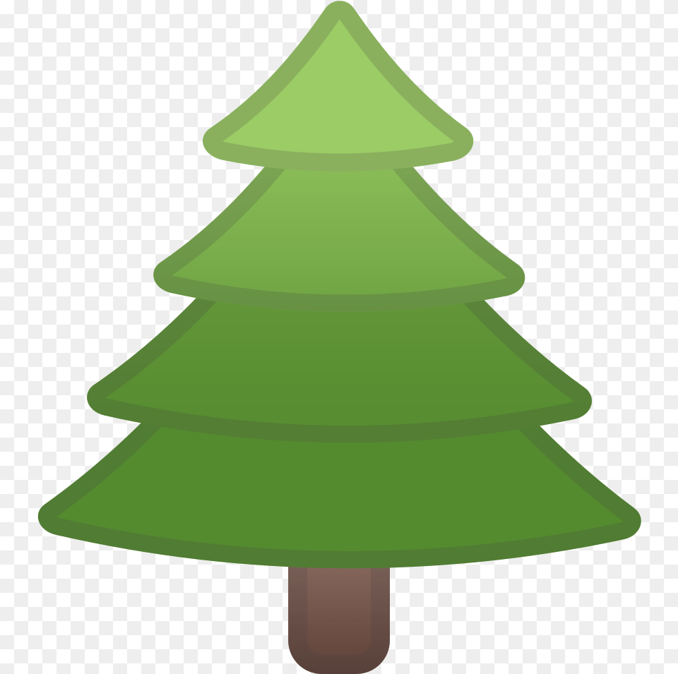 Evergreen Tree Icon Noto Emoji Animals Nature Iconset Google Simple Pine Tree Clipart, Green, Animal, Fish, Sea Life Png Image