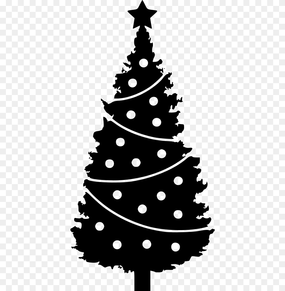 Evergreen Vector Graphics Clip Art Computer Icons Fir Evergreen Black And White, Stencil, Plant, Tree, Christmas Png Image
