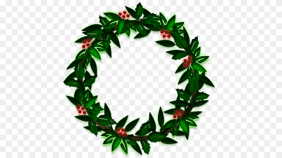 Evergreen Wreath Cliparts, Green, Plant, Pattern Free Transparent Png